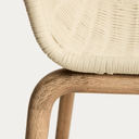 Alipa Bar Height Patio Barstool | Ecru