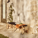 Alipa Patio Bench Seat | Dark Grey