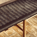 Alipa Patio Bench Seat | Dark Grey