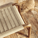 Alipa Patio Bench Seat | Ecru