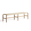 Alipa Patio Bench Seat | Ecru