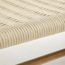 Alipa Patio Bench Seat | Ecru