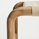 Alipa Patio Bench Seat | Ecru