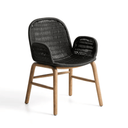 Alipa Patio Chair with Arms | Dark Grey