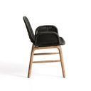 Alipa Patio Chair with Arms | Dark Grey