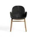 Alipa Patio Chair with Arms | Dark Grey