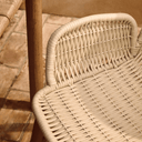 Alipa Patio Chair with Arms | Ecru