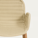 Alipa Patio Chair with Arms | Ecru