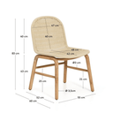 Alipa Patio Chair | Ecru