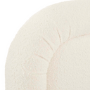 Almos Chubby Bed | Ivory Boucle