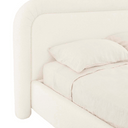 Almos Chubby Bed | Ivory Boucle