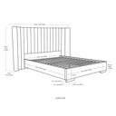 Aman Bed | Petal Pink