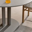 Amaya Patio Dining Table | Taupe