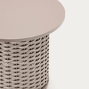Amaya Patio Side Table | Taupe