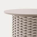 Amaya Patio Side Table | Taupe