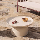 Arcola Patio Coffee Table | Ecru