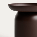 Arcola Patio Side Table | Brown