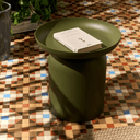Arcola Patio Side Table | Green