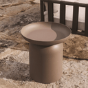 Arcola Patio Side Table | Taupe
