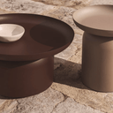 Arcola Patio Side Table | Taupe