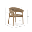 Arinella Patio Dining Chair