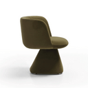 Aris Swivel Armchair | Olive Velvet