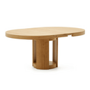 Artemis Extension Dining Table | Oak