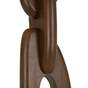 Artifact Large Floor Sculpture | Smoked Teak