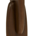 Artifact Large Floor Sculpture | Smoked Teak