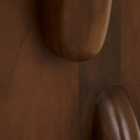 Artifact Small Floor Sculpture | Smoked Teak