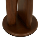 Artifact Small Floor Sculpture | Smoked Teak