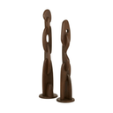 Artifact Large Floor Sculpture | Smoked Teak