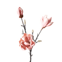 Artificial Pink Magnolia Blossom Stem | MED