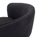 Asher Bench Barstool | Onyx Velvet