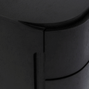 Asta Bedside Table | Black Oak
