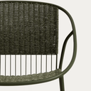 Atrani Stackable Patio Armchair | Green