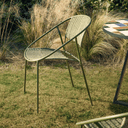 Atrani Stackable Patio Chair | Green