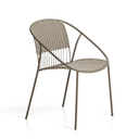 Atrani Stackable Patio Chair | Taupe