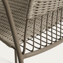 Atrani Stackable Patio Chair | Taupe