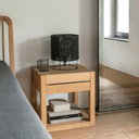 Azur Bedside Table | Oak