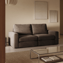 Alea 3 Seater Sofa | Charcoal Brown