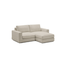 Alea 3 Seater Sofa | Right Hand Chaise | Toasted beige