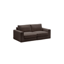 Alea 3 Seater Sofa | Charcoal Brown