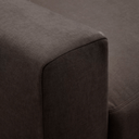 Alea 3 Seater Sofa | Charcoal Brown