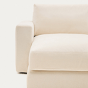 Alea 4 Seater Sofa | Left Hand Chaise | Ecru Beige