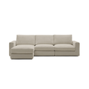 Alea 4 Seater Sofa | Left Hand Chaise | Toasted Beige