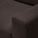 Alea 5 seater Sofa | Corner | Charcoal Brown