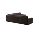 Alea 5 seater Sofa | Corner | Charcoal Brown