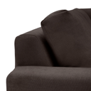 Alea 5 seater Sofa | Corner | Charcoal Brown
