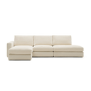 Alea 5 Seater Sofa | Left Hand Chaise | Ecru Beige